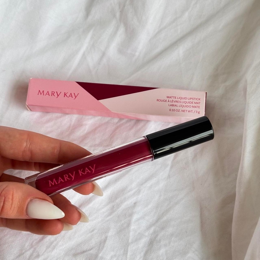 Mary Kay Matte Liquid Lipstick Burgundy Orchid 203249 New in Box 0.10oz 3g